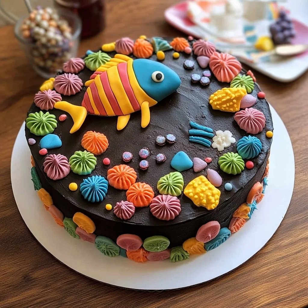 Gâteau d’anniversaire poisson en chocolat : Une Recette Incroyable Ultime