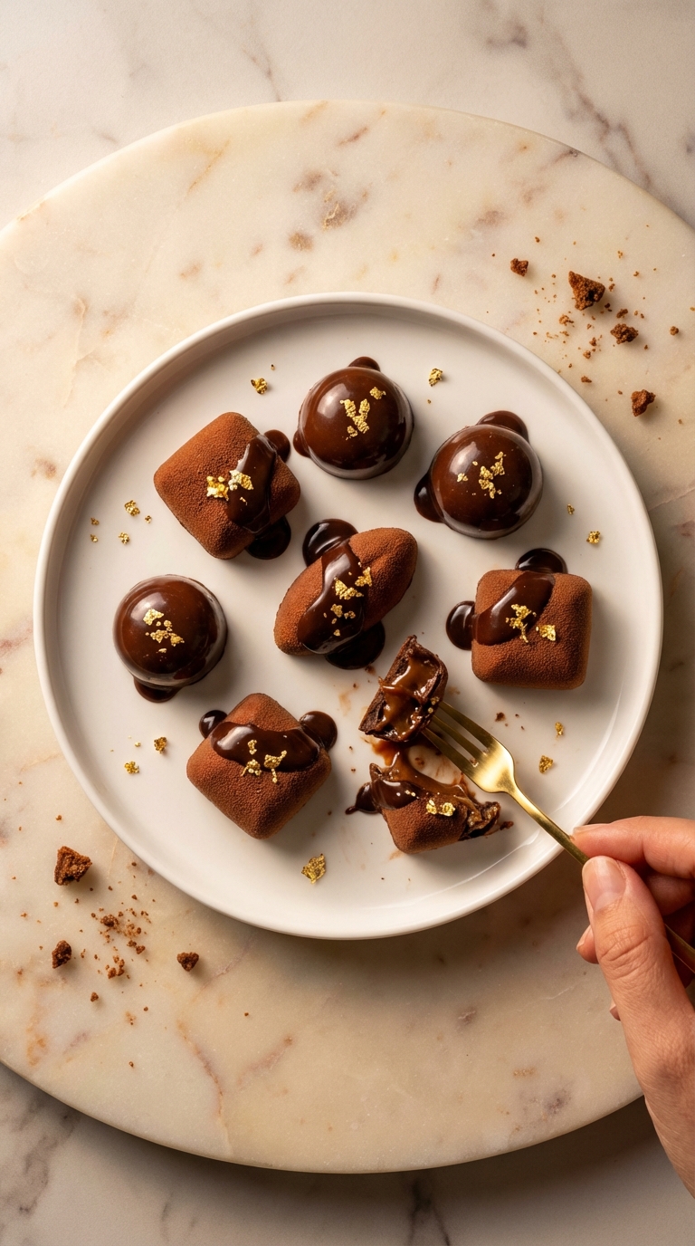 Dégustation décadente de chocolats de Dubaï