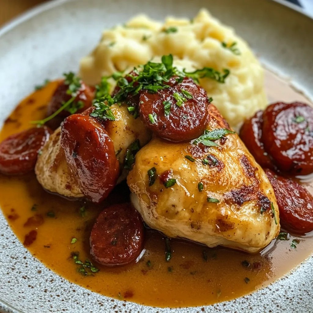 Poulet Fondant au Chorizo : Une Recette Incroyable Ultime à Découvrir