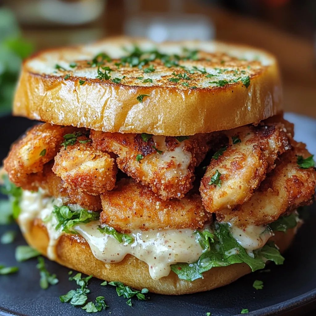 <p>Sandwich Croustillant au Poulet César : Une Recette Incroyable Ultime</p>