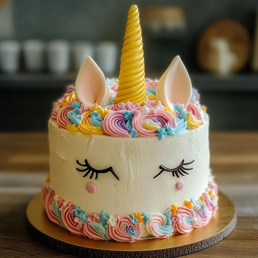 Gâteau Licorne Simple et Féerique : Une Recette Incroyable Ultime