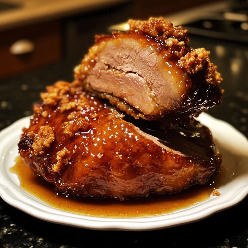 Magret de canard au miel et épices