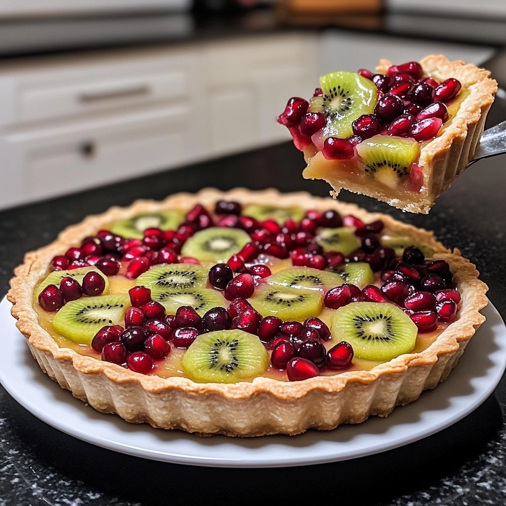 Tartes festives aux fruits d’hiver
