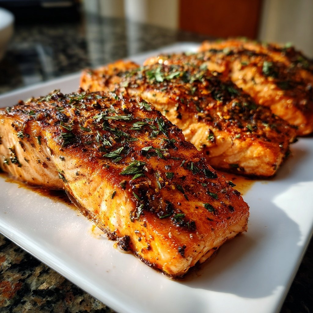 Saumon Grillé avec Accompagnement Turf